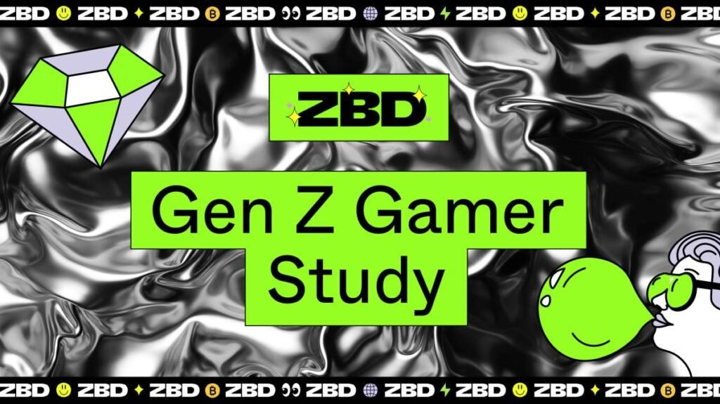 ZBD Gen Z gamer study: spending habits, creators, bitcoin rewards