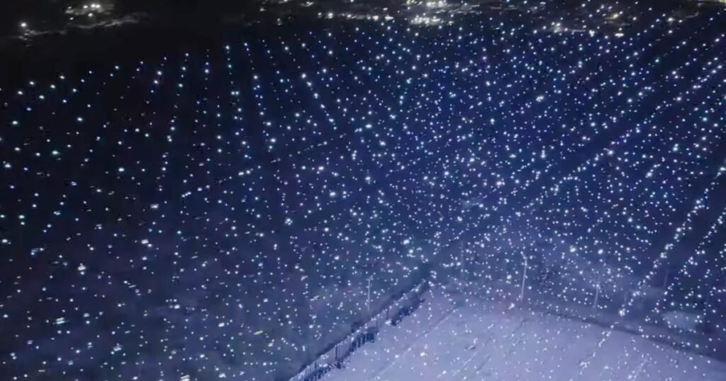 Dazzling drone display flies straight into the record books
