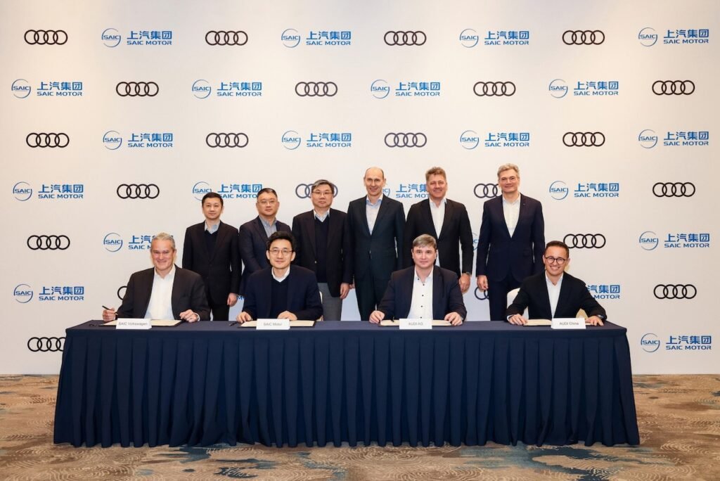 Audi strengthens partnership with China’s SAIC on EV platform · TechNode