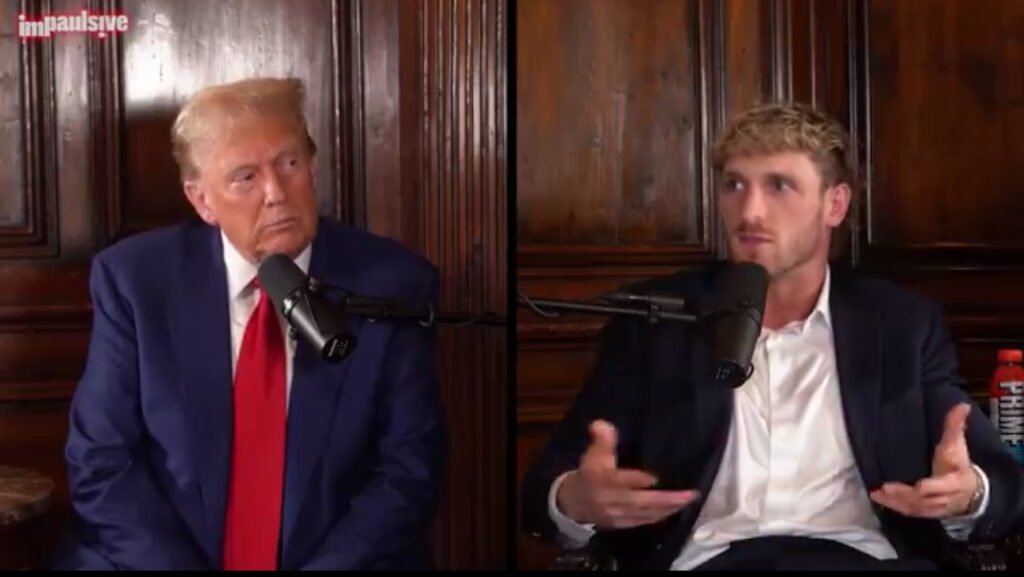 Watch full interview of Donald Trump with Logan Paul: VIDEO