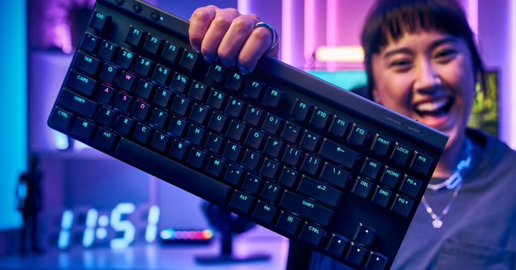 Logitech’s affordable new low-profile keyboard also fits Cherry MX-style keycaps