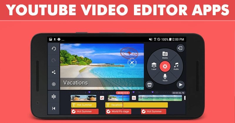 12 Best YouTube Video Editor Apps For Android in 2024