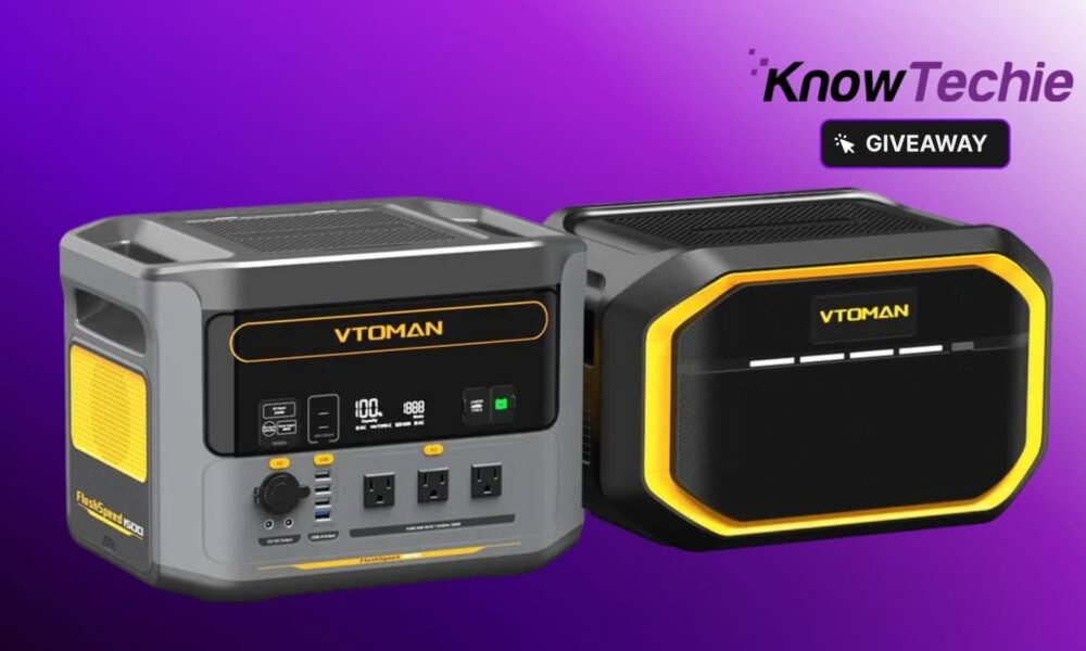 Win a VTOMAN FlashSpeed Portable Power Station